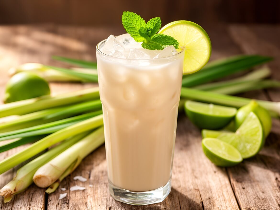 Chilled Coconut Lemongrass Refresher