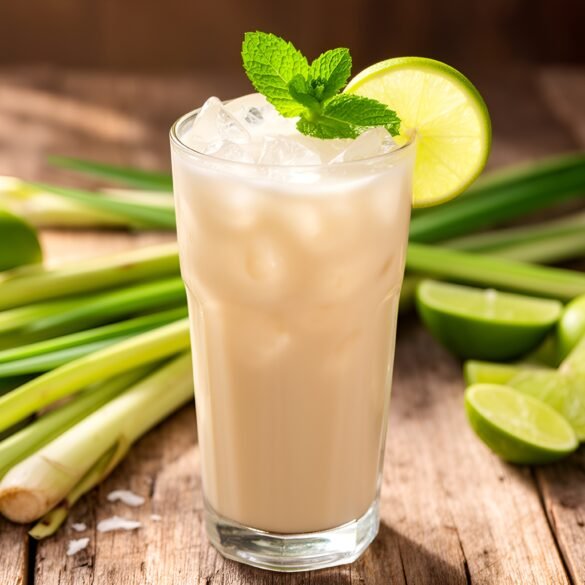 Chilled Coconut Lemongrass Refresher