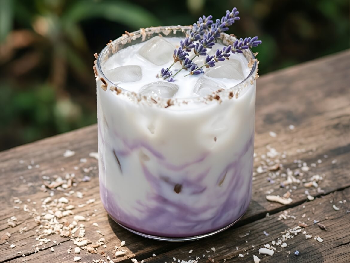 Lavender-Infused Coconut Breeze Cooler