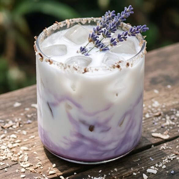 Lavender-Infused Coconut Breeze Cooler