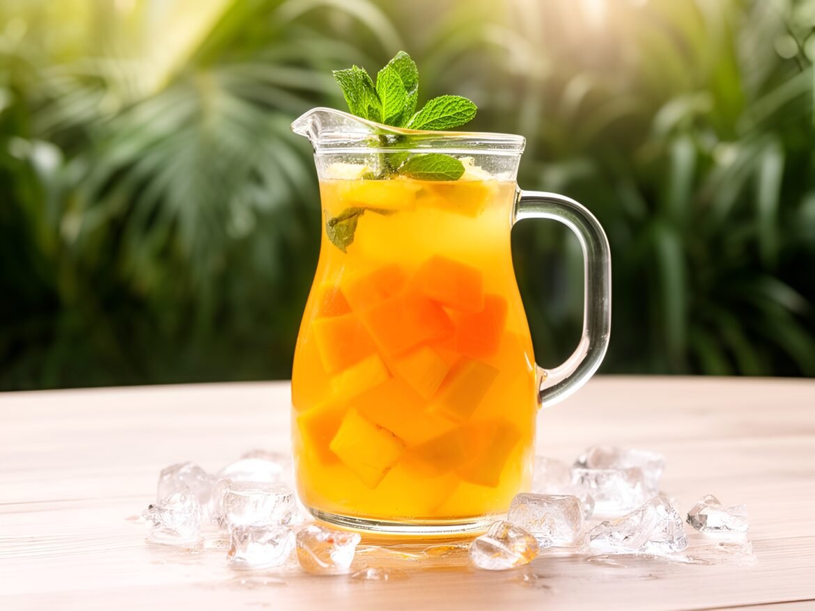 Refreshing Tropical Mango-Pineapple Chill Infusion