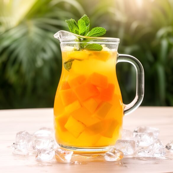 Refreshing Tropical Mango-Pineapple Chill Infusion