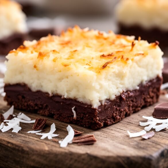 Chocolate-Coconut Fantasy Layer Bars