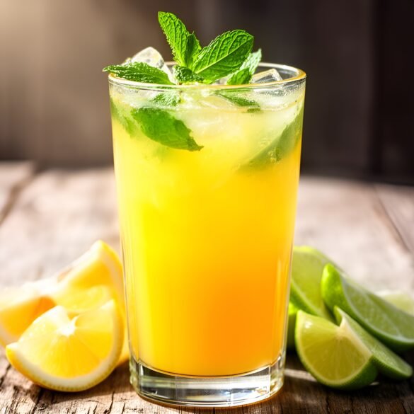 Citrus Zing Refresher with Mint
