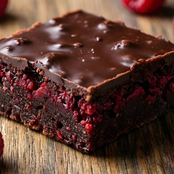 Crispy Chocolate-Covered Raspberry Dream Bars