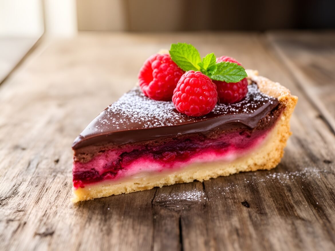 Decadent Chocolate-Raspberry Dream Bars