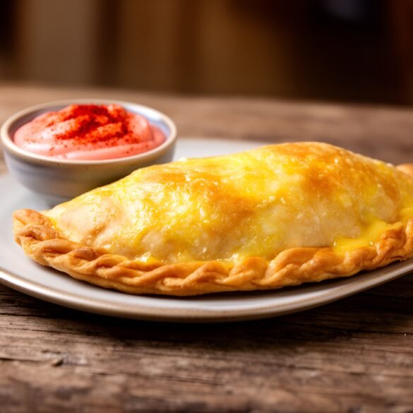Delicious Savory Sweet Potato & Caramelized Onion Empanadas with Spicy Aioli