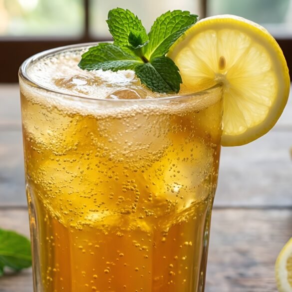 Fizzy Spiced Chai Lemonade