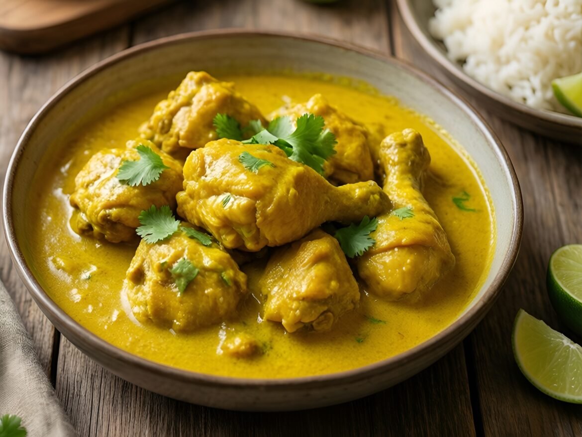 Golden Turmeric Coconut Curry Chicken