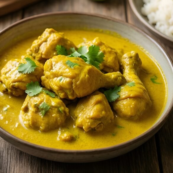 Golden Turmeric Coconut Curry Chicken