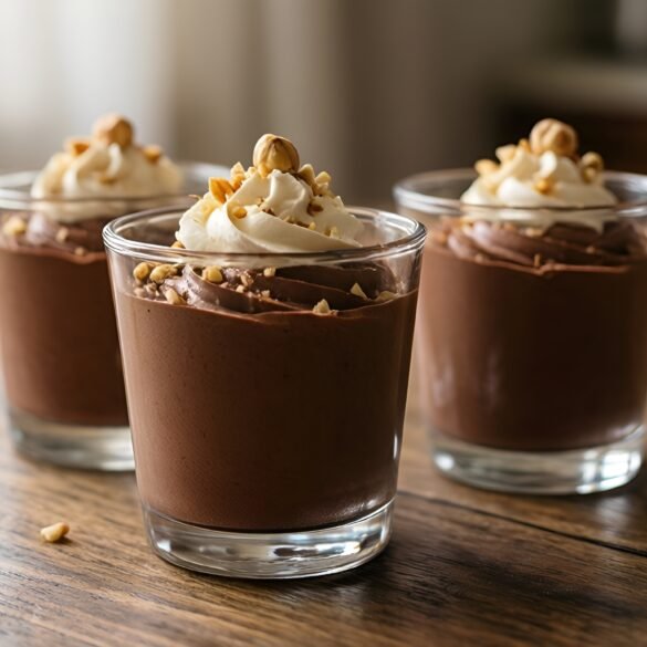 Irresistible Mocha Hazelnut Mousse Cups