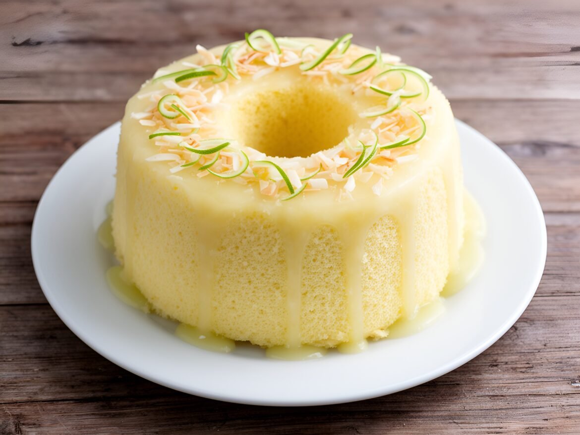 Light and Zesty Coconut-Lime Chiffon Cake