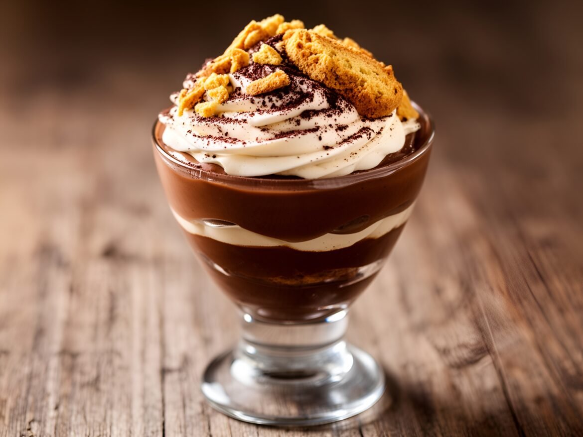 Luscious Espresso-Mocha Mousse Parfaits with Crunchy Toppings