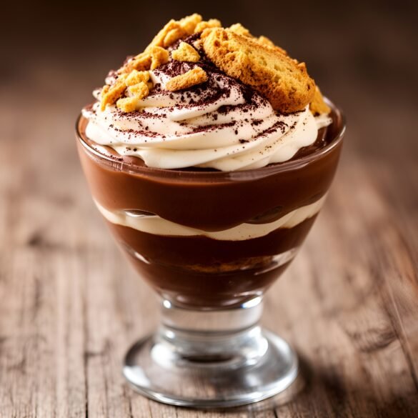 Luscious Espresso-Mocha Mousse Parfaits with Crunchy Toppings