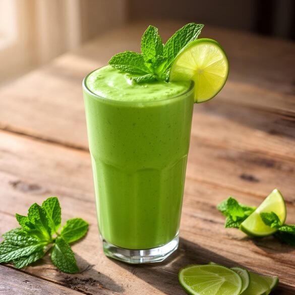 Lush Avocado-Mint Smoothie Delight