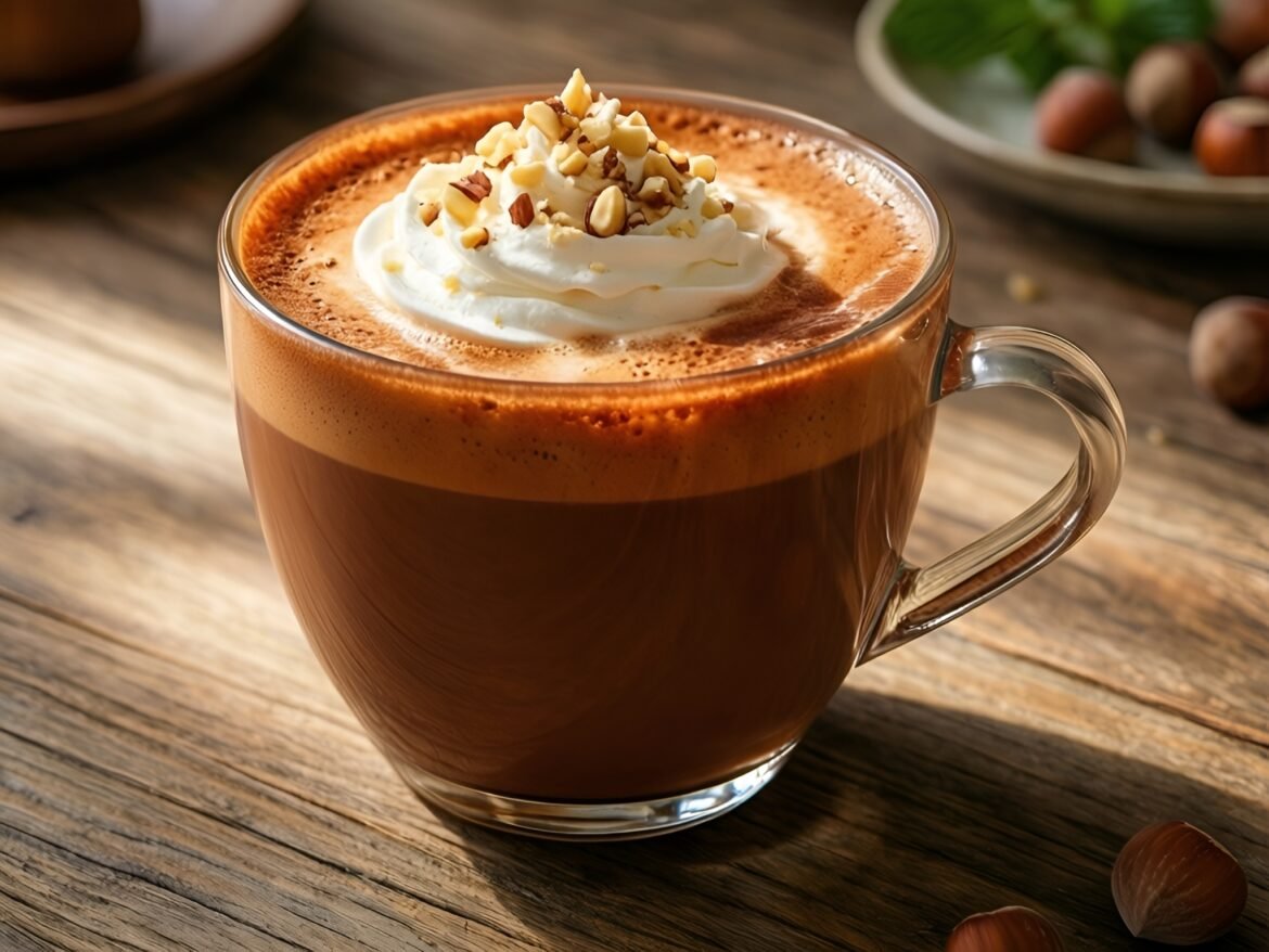 Luxurious Hazelnut-Rooibos Latte with a Creamy Twist