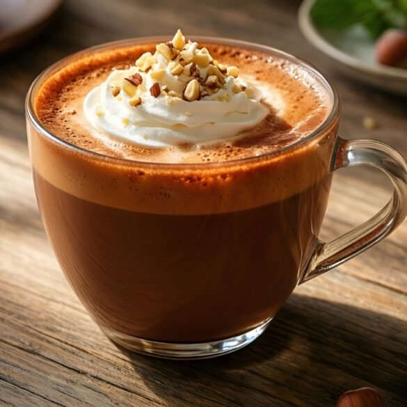 Luxurious Hazelnut-Rooibos Latte with a Creamy Twist