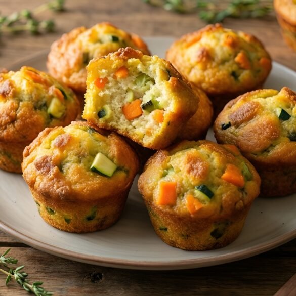 Mini Chicken & Veggie Muffins with a Sneaky Twist