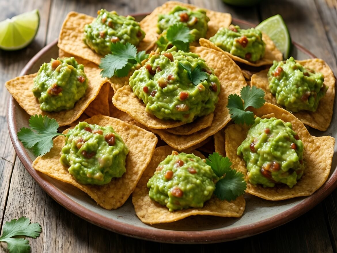 Smoky Chipotle-Lime Guacamole Bites