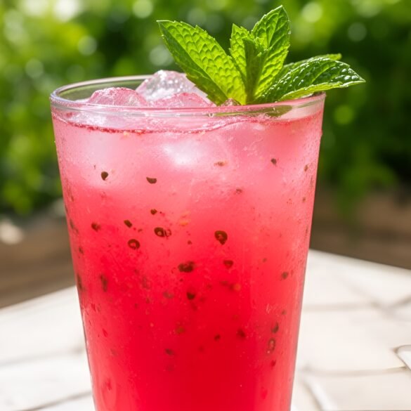Spicy-Sweet Watermelon Chill: A Refreshing Summer Drink