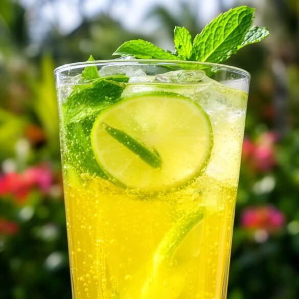 Tropical Breeze Green Tea Spritzer