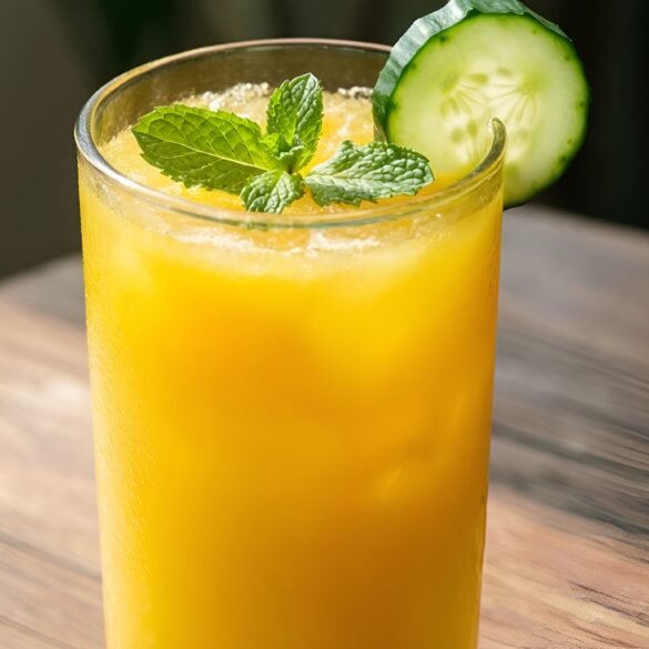 Tropical Mango-Cucumber Refresher