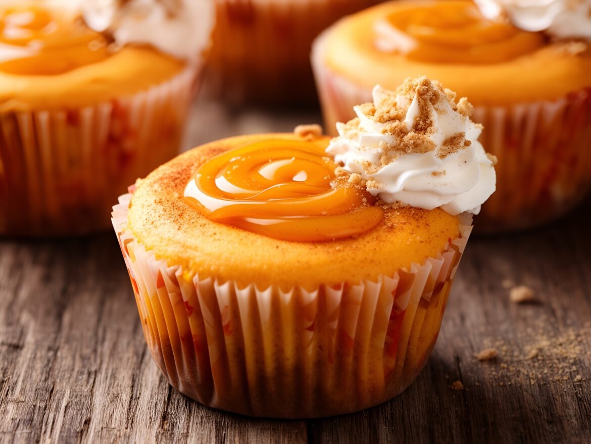 Velvety Caramel Swirl Pumpkin Cheesecake Cups