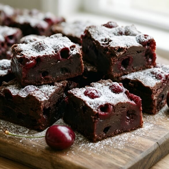 Whimsical Chocolate-Cherry Dazzle Bars