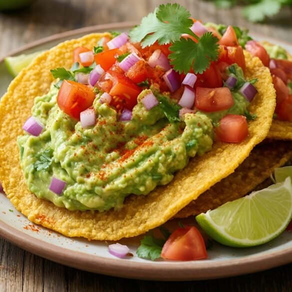 Zesty Chili-Lime Avocado Breakfast Tostadas