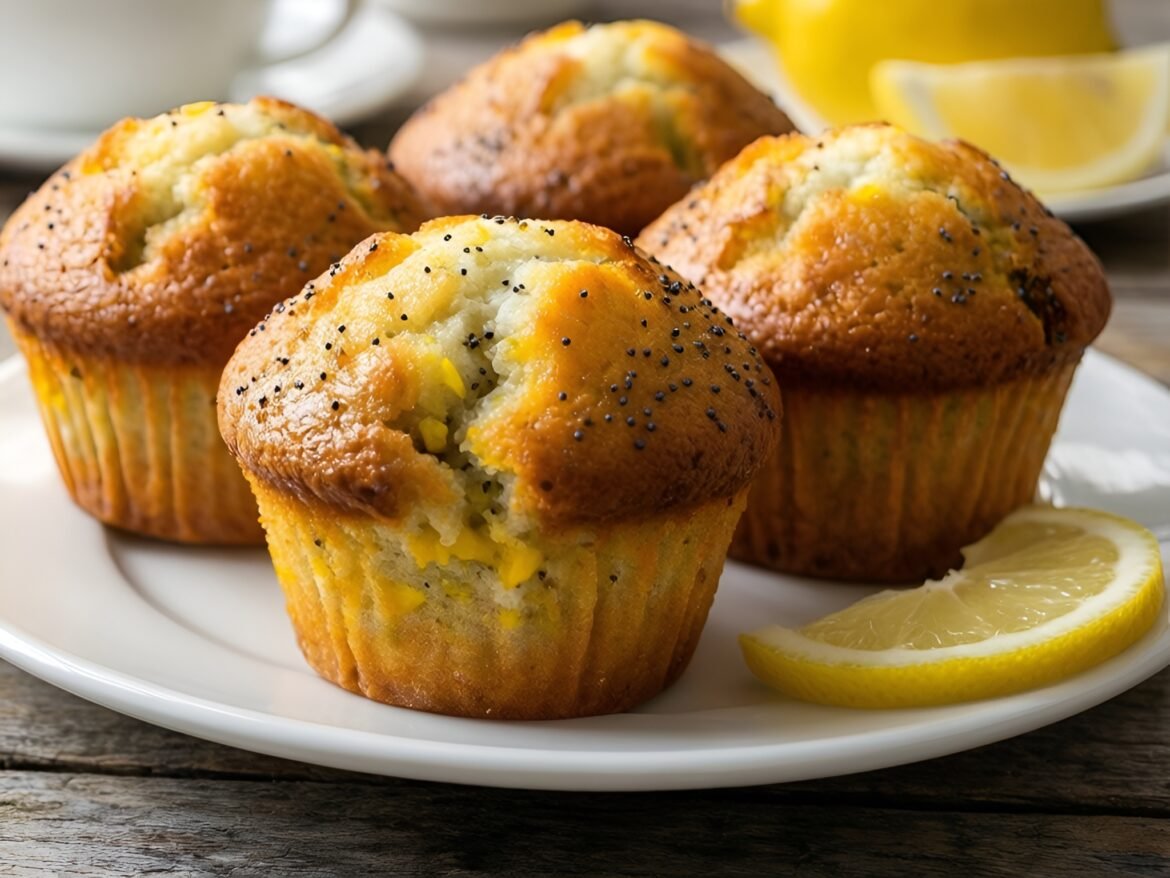 Zesty Citrus-Poppyseed Breakfast Muffins