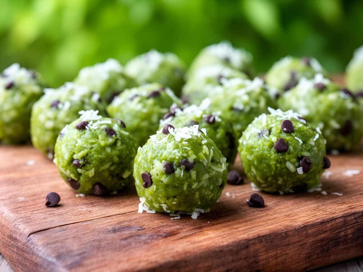 Matcha Coconut Energy Bites