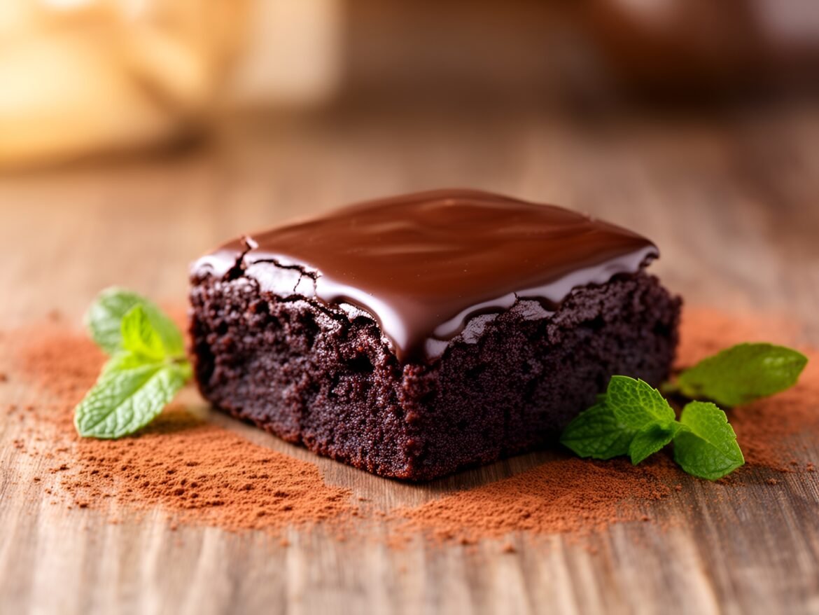 Silken Chocolate-Bourbon Bliss Brownies