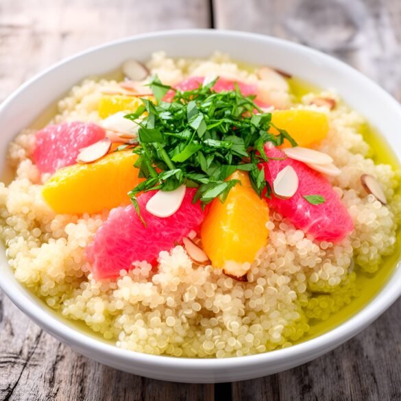 Vibrant Citrus and Herb Quinoa Breakfast Bowl