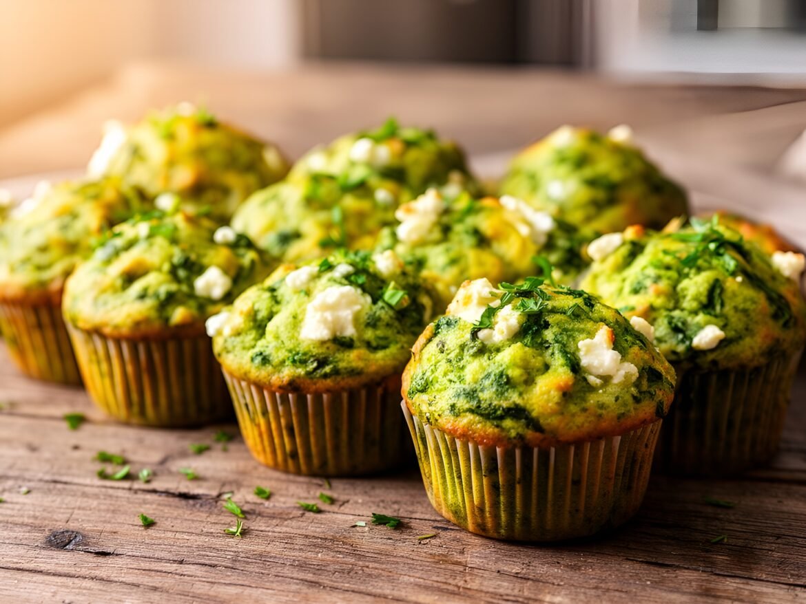 Delicious Spinach-Feta Breakfast Muffins for a Savory Start