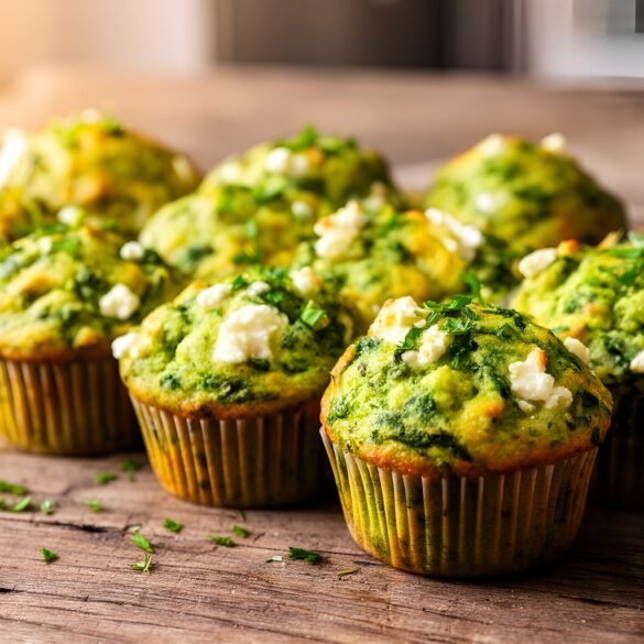 Delicious Spinach-Feta Breakfast Muffins for a Savory Start