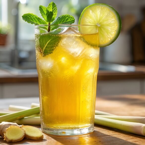 Energizing Ginger-Lemongrass Vitality Tonic