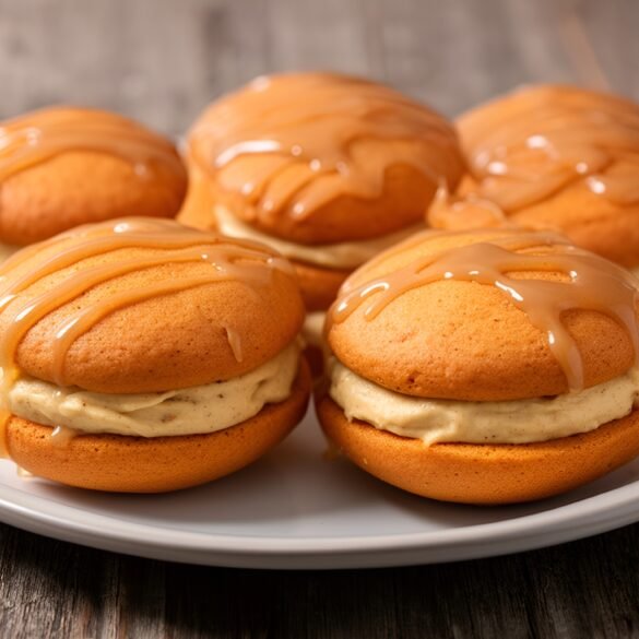 Maple-Glazed Pumpkin Spice Whoopie Pies