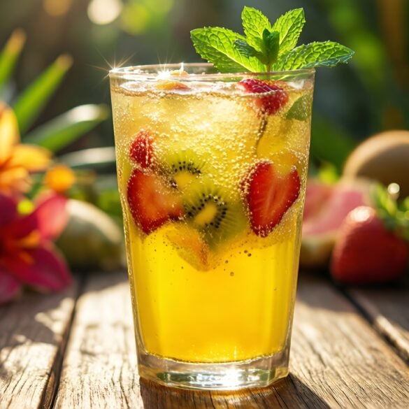 Sparkling Tropical Sunrise Splash