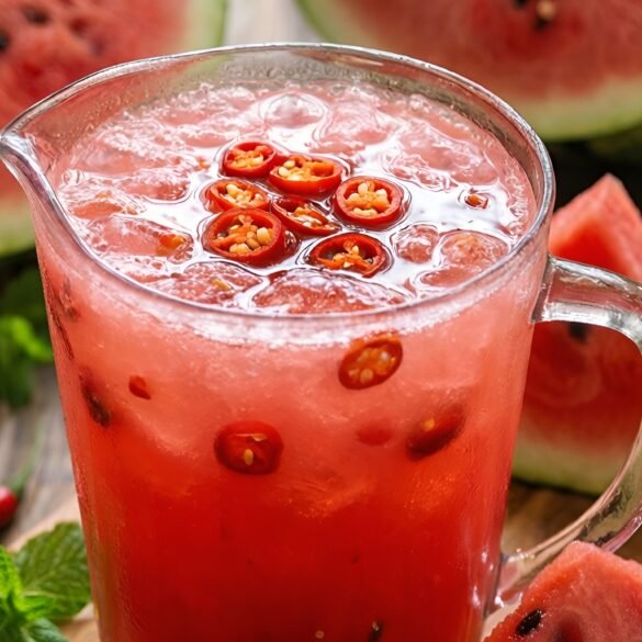 Spicy Chili-Infused Watermelon Splash