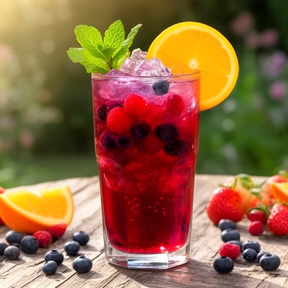 Sublime Citrus-Berry Hibiscus Cooler