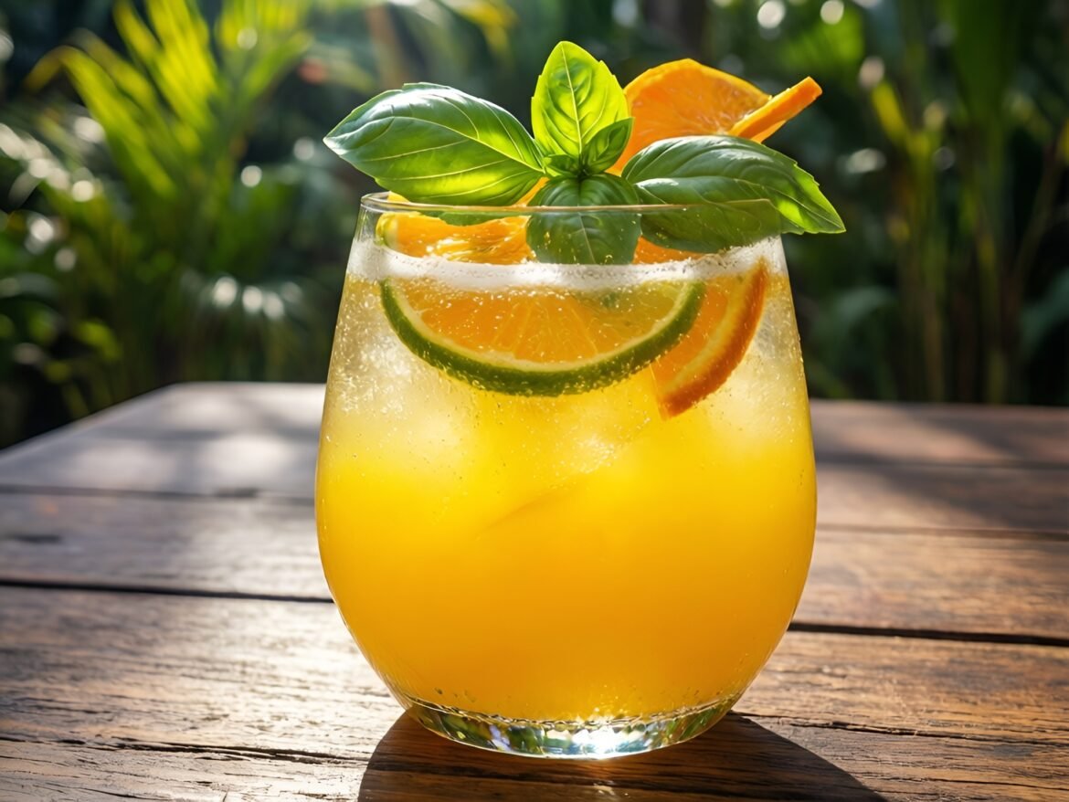 Tropical Citrus Basil Bliss