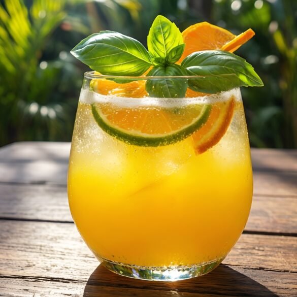 Tropical Citrus Basil Bliss