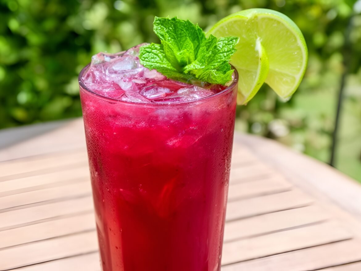 Tropical Hibiscus Mojito Bliss