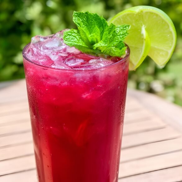 Tropical Hibiscus Mojito Bliss