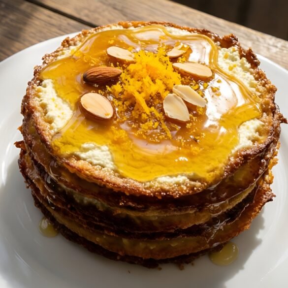 Zesty Orange-Ricotta Breakfast Slingers with Honey Drizzle